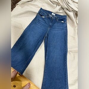 Levis high waisted wide leg jeans